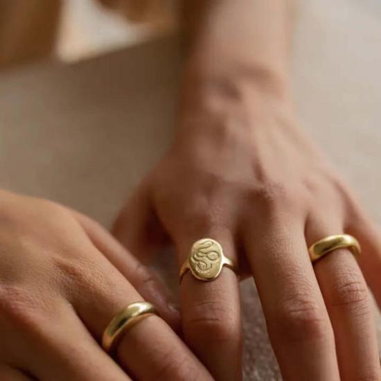  Dea Dia 반지 데아 디아 지혜  황동