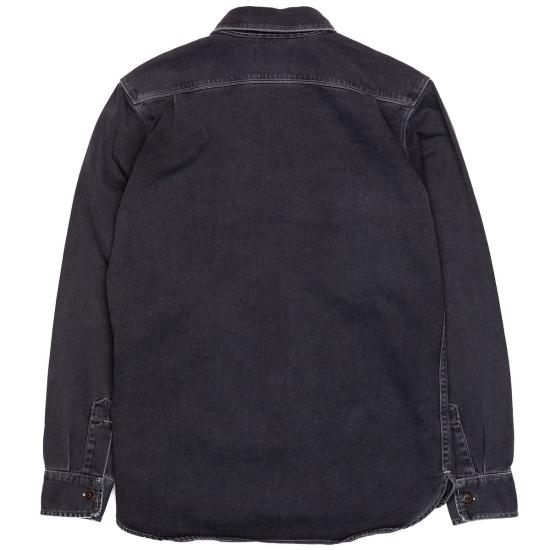 Freenote Cloth 데님 셔츠 프리노트 천 유틸리티  숯색 - FREENOTE CLOTH