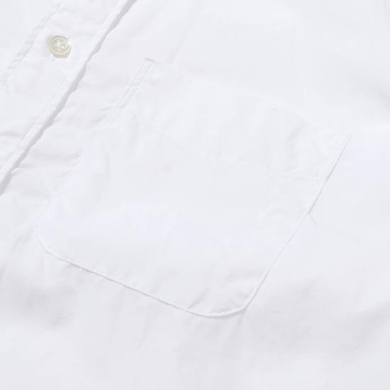  엔지니어드가먼츠 긴팔 셔츠 Engineered Garments 19 Century 100's 2겹 브로드클로스  화이트 - ENGINEERED GARMENTS