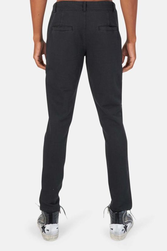  블루&크림 스트레이트 팬츠 트래블 팬츠 블랙 - BLUE&CREAM