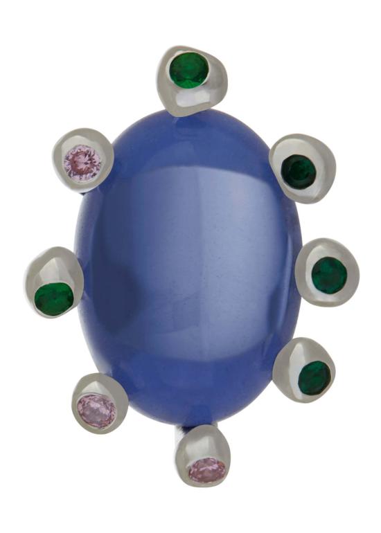  몬도 몬도 반지 Mondo Mondo 슈퍼디바 링 오존/크리스탈/멀티 - MONDO MONDO