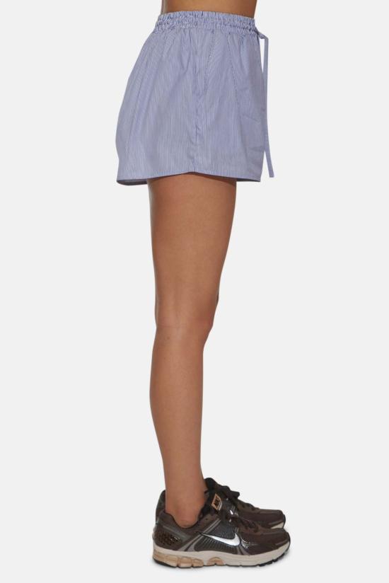  더 타일 클럽 숏팬츠 타일 클럽 홀시 팝린 반바지 마이크로 핀스트라이프 네이비/화이트 - THE TILE CLUB