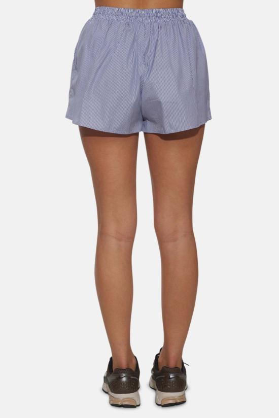  더 타일 클럽 숏팬츠 타일 클럽 홀시 팝린 반바지 마이크로 핀스트라이프 네이비/화이트 - THE TILE CLUB