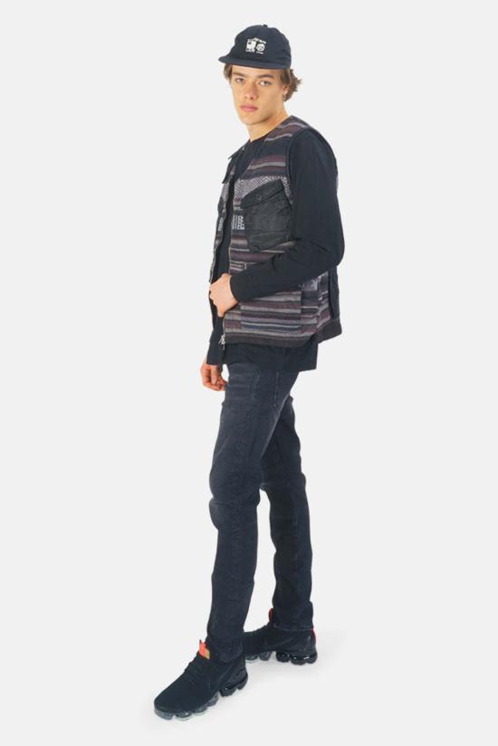  마하리쉬 자켓 마하리시 힐 트라이브 C 1 유틸리티 조끼 블랙 - MAHARISHI