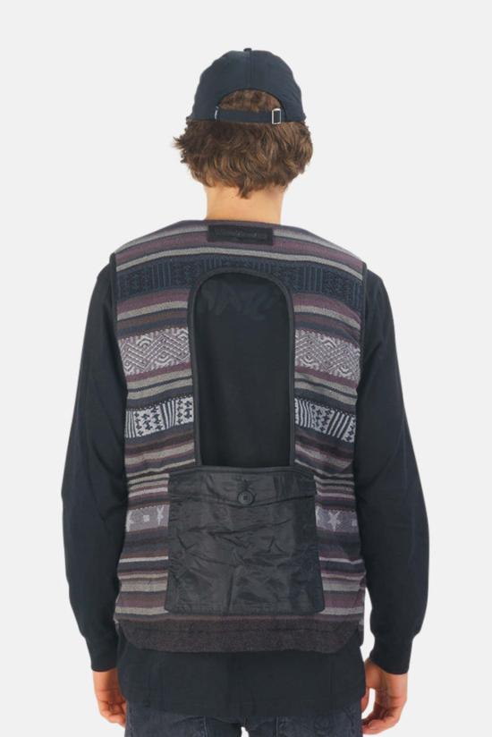  마하리쉬 자켓 마하리시 힐 트라이브 C 1 유틸리티 조끼 블랙 - MAHARISHI