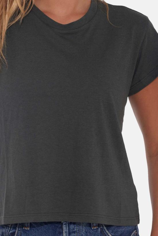  더 타일 클럽 반팔 티셔츠 타일 클럽 베베 럭스 티셔츠 다크 그린 - THE TILE CLUB