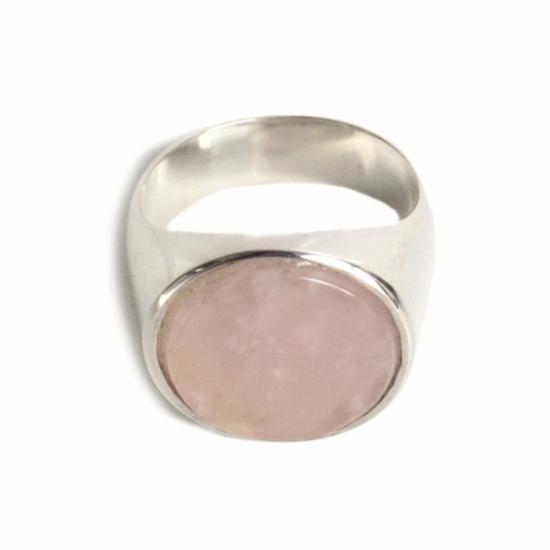  타린 토마스 반지 에버렛 링 로즈 쿼츠 - TARIN THOMAS