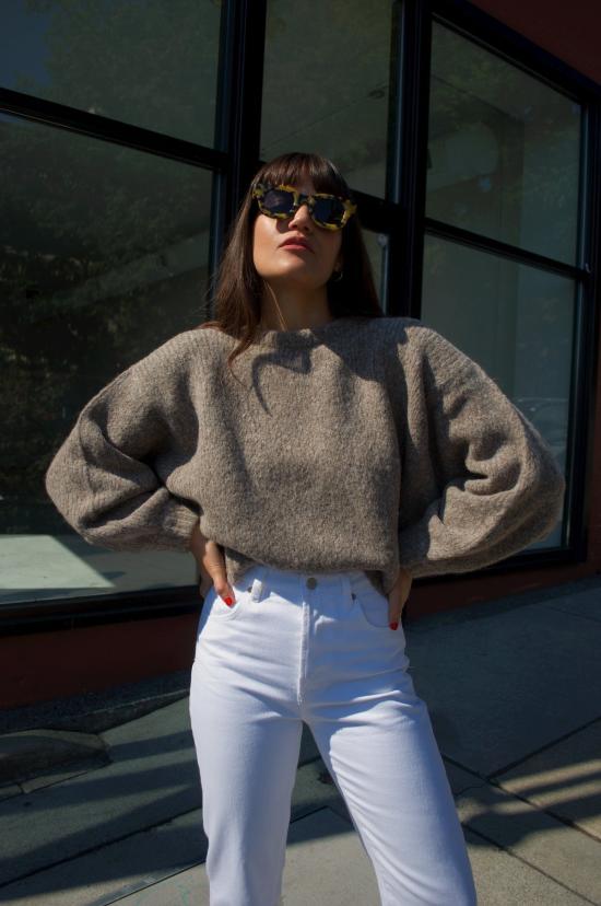  롤라스 데님 팬츠 클래식 스트레이트 진 화이트 - ROLLAS