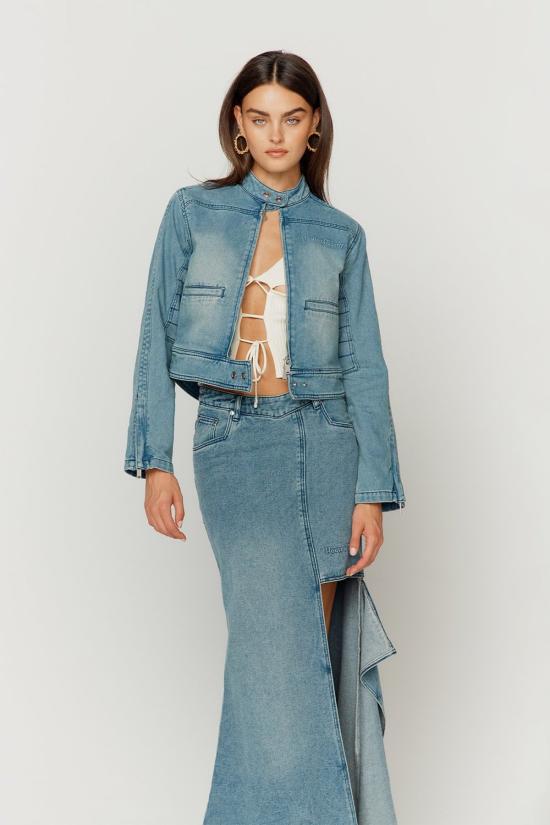  하우스오브써니 데님 자켓 하우스 오브 서니 테이크 어 트립 미니 레이서 스카이 블루 - HOUSE OF SUNNY