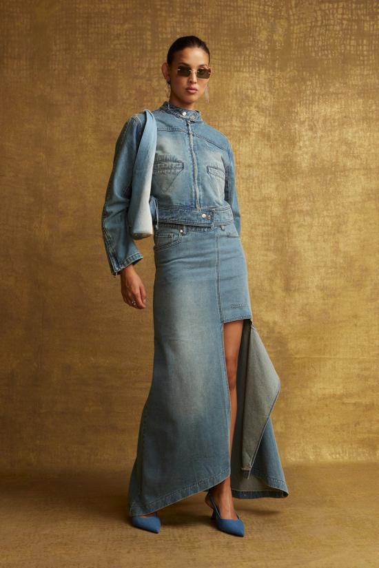  하우스오브써니 데님 자켓 하우스 오브 서니 테이크 어 트립 미니 레이서 스카이 블루 - HOUSE OF SUNNY