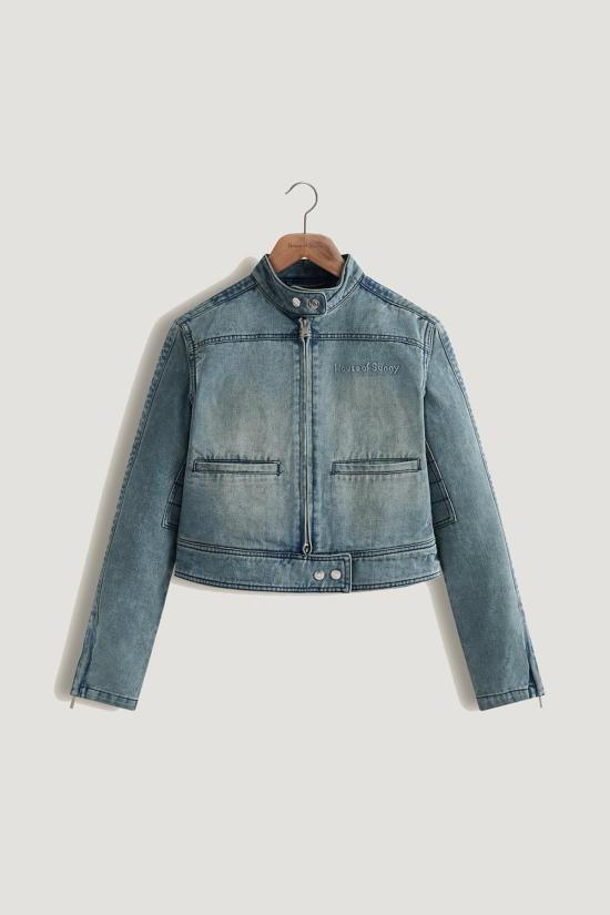  하우스오브써니 데님 자켓 하우스 오브 서니 테이크 어 트립 미니 레이서 스카이 블루 - HOUSE OF SUNNY