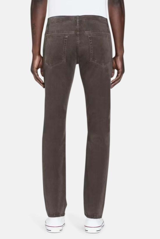  프레임 데님 팬츠 데님 L'homme 슬림 브러시드 트윌 데님 모카 - FRAME