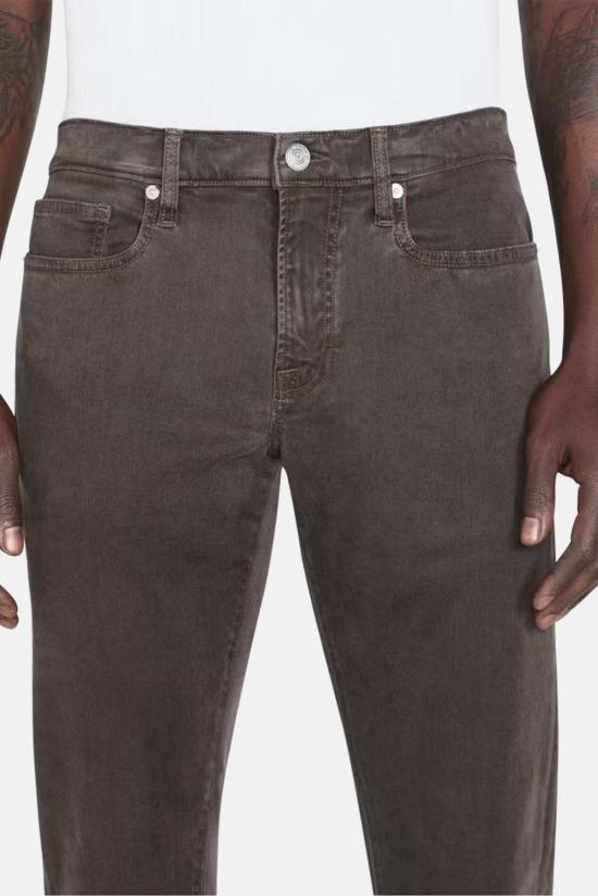  프레임 데님 팬츠 데님 L'homme 슬림 브러시드 트윌 데님 모카 - FRAME