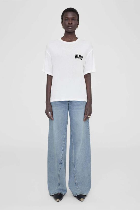  애니빙 반팔 티셔츠 아니네 빙 루이스 티 할리우드 - ANINE BING