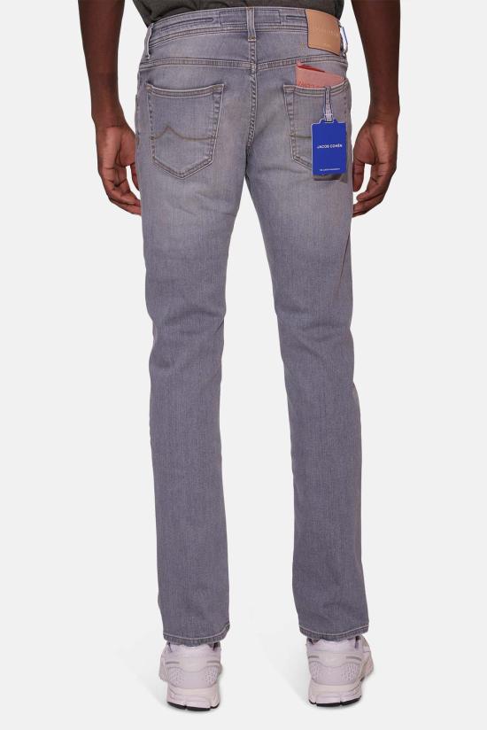  야콥코헨 데님 팬츠 Jacob Cohen Nick 10 5oz 데님 라이트 그레이 - JACOB COHËN