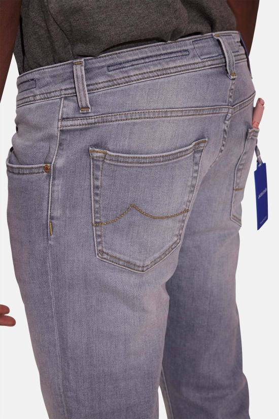  야콥코헨 데님 팬츠 Jacob Cohen Nick 10 5oz 데님 라이트 그레이 - JACOB COHËN