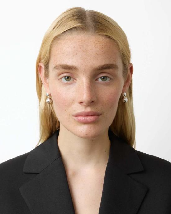  리에 스튜디오 이어링 Lie Studio Caroline  실버 - LIE STUDIO