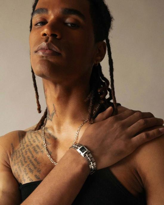  Breda 손목시계 브레다 렐릭 실버 앤 메탈 브레이슬릿 워치 - OTHER BRANDS