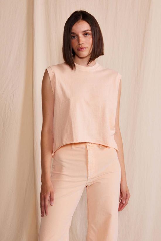  피플 오브 레이저 민소매 티셔츠 레저의 사람들 아나 탱크 - PEOPLE OF LAISURE