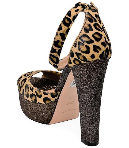  로베르토 페스타 힐/펌프스 베네치아 플랫폼 힐 레오파드 - ROBERTO FESTA