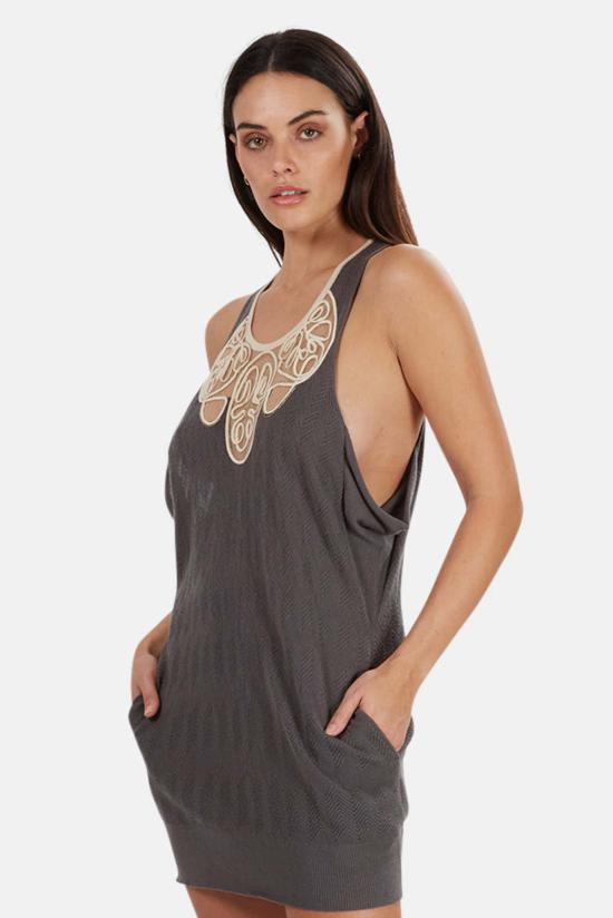  3.1 필립림 숏 원피스 3.1 필립 림 셰브론 박스 컷 드레스 그래파이트 - 3.1 PHILLIP LIM