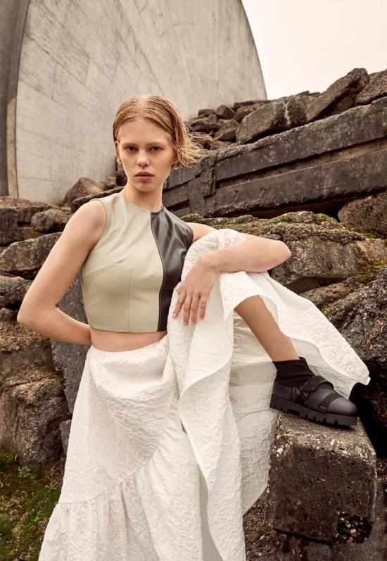  유메유메 부츠 유메 유메 나와 캠프 미드 슈즈 블랙