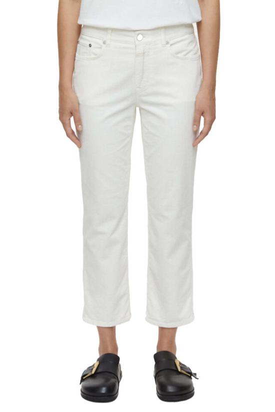 클로즈드 데님 팬츠 밀로 코드 팬츠 크림