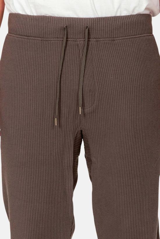  블루&크림 트레이닝/조거 팬츠 와플 조거 숯 - BLUE&CREAM