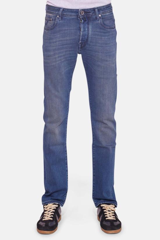  야콥코헨 데님 팬츠 Jacob Cohen Bard 5 Pkt Perfect Washed Stretch Jean Blue