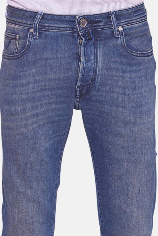  야콥코헨 데님 팬츠 Jacob Cohen Bard 5 Pkt Perfect Washed Stretch Jean Blue - JACOB COHËN
