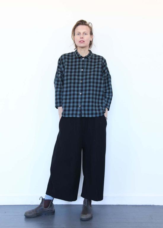  Eleven Stitch 크롭 팬츠 일레븐 스티치 호보 팬츠 블랙/미드나잇/ - OTHER BRANDS