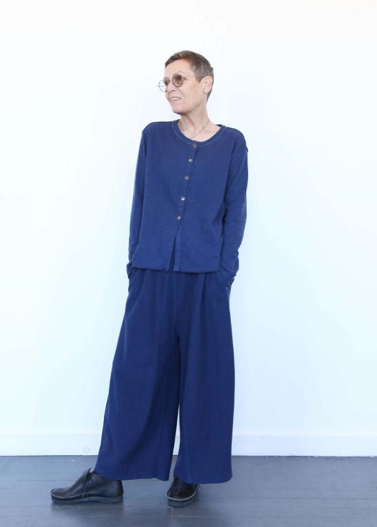  Eleven Stitch 크롭 팬츠 일레븐 스티치 호보 팬츠 블랙/미드나잇/ - OTHER BRANDS