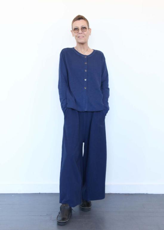  Eleven Stitch 크롭 팬츠 일레븐 스티치 호보 팬츠 블랙/미드나잇/ - OTHER BRANDS