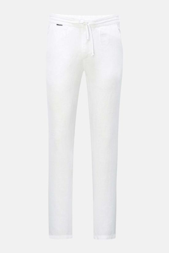  04651/트립인어백 스트레이트 팬츠 04651/ 리넨 팬츠 화이트