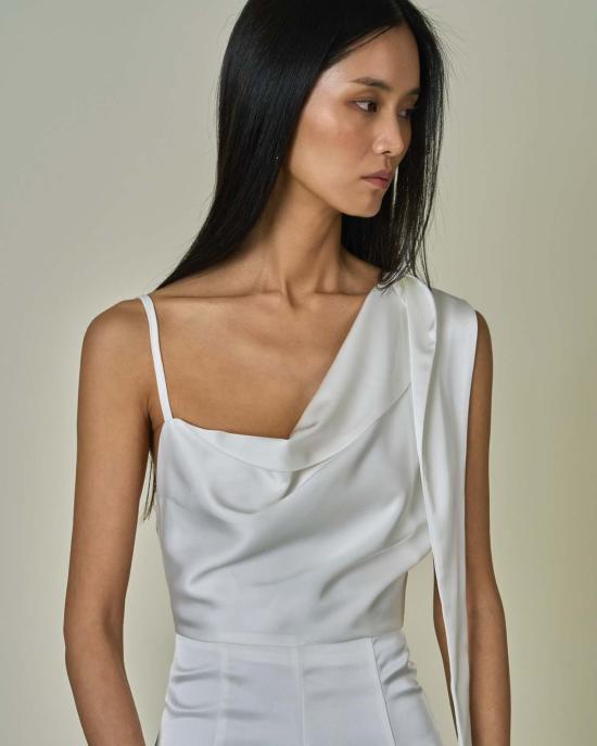  더 엔케이씨 스토어 롱 원피스 Nkc 아드리아나 가운 펄 - The NKC Store