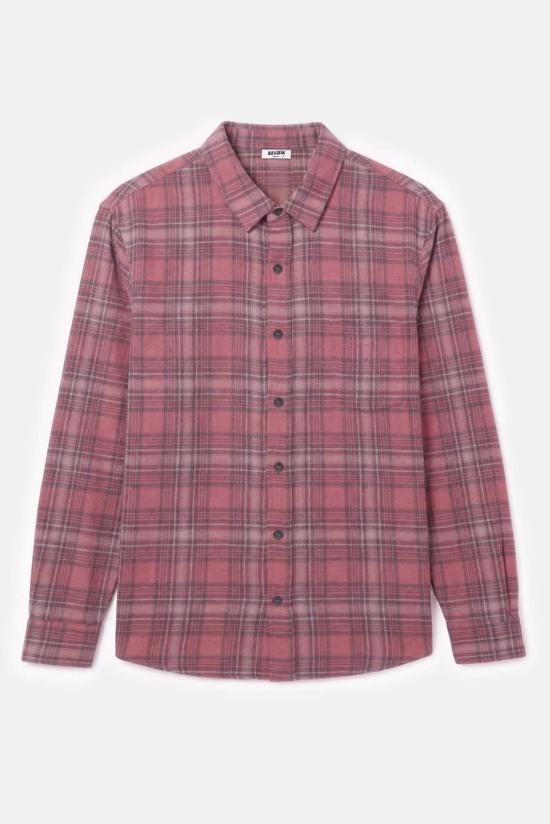  Blue&Cream 긴팔 셔츠 블루&크림 플란넬  핑크 플레드