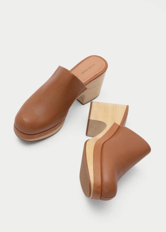  레이첼 코미 뮬/슬리퍼 보스 클로그 내추럴 - RACHEL COMEY