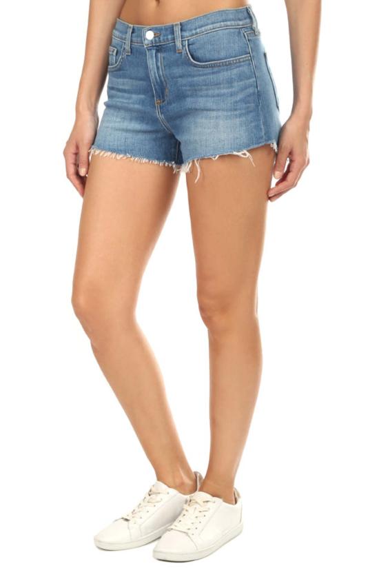  라장스 데님 원피스 L'Agence Audrey Short 시드니 블루 - L'AGENCE