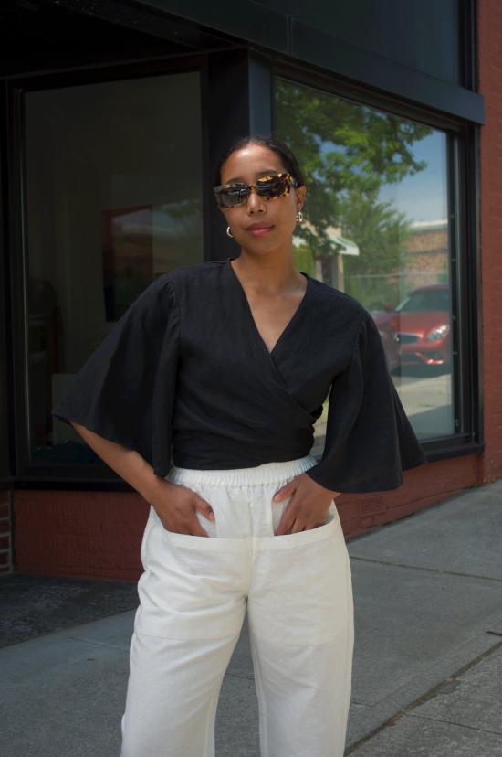  코코볼로 민소매 티셔츠 애쉬버리 탑 - COCOBOLO