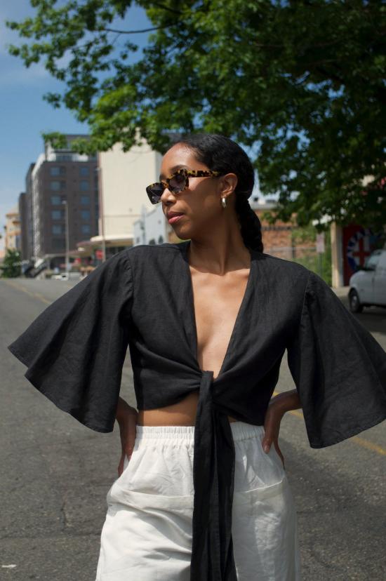  코코볼로 민소매 티셔츠 애쉬버리 탑