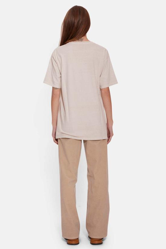  블루&크림 반팔 티셔츠 뉴욕 티 카푸치노/화이트 - BLUE&CREAM