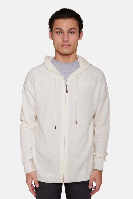  The Tile Club 후드 티셔츠 타일 클럽 레오 지퍼 후드 에그쉘