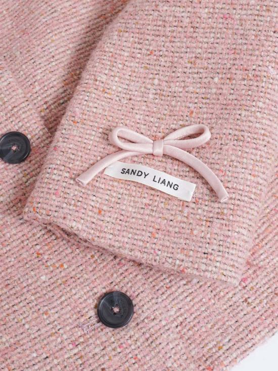  샌디리앙 무스탕 샌디 리앙 디토 재킷 핑크 - SANDY LIANG