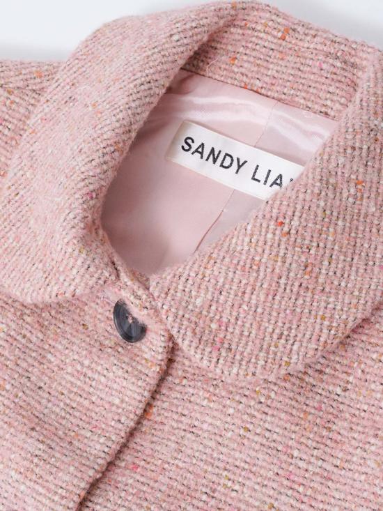  샌디리앙 무스탕 샌디 리앙 디토 재킷 핑크 - SANDY LIANG