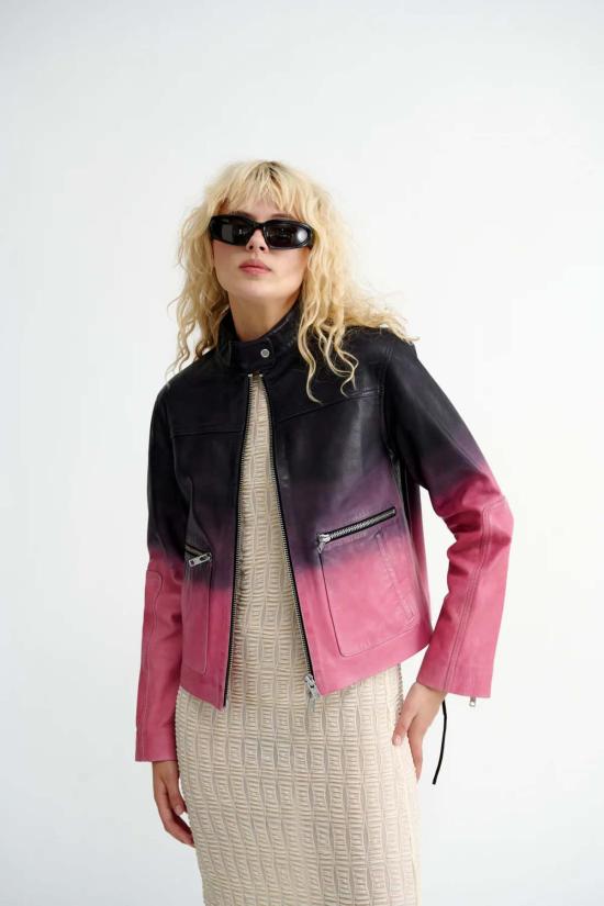  Resume 가죽 자켓 Archerrs 재킷 블랙