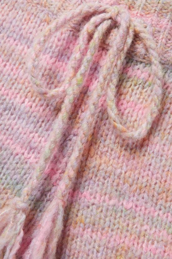  러브쉐이크팬시 스트레이트 팬츠 러브 쉑 팬시 올베라 팬츠 핑크 클라우드 - LOVESHACKFANCY