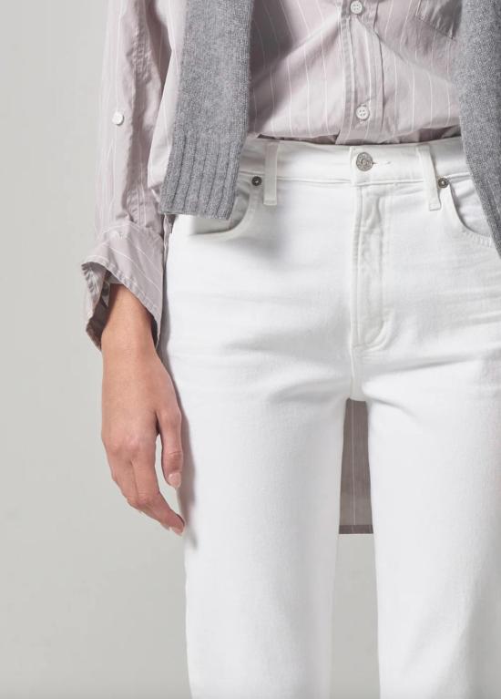  시티즌 오브 휴머니티 데님 팬츠 Citizens Of Humanity Isola Straight Crop 야생화 - CITIZEN OF HUMANITY