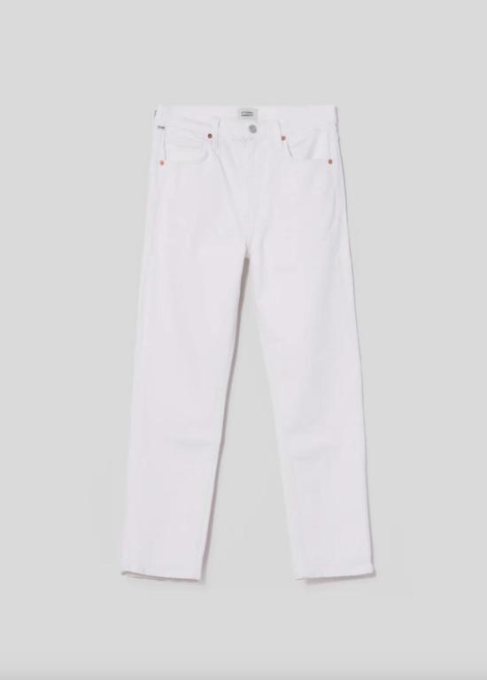  시티즌 오브 휴머니티 데님 팬츠 Citizens Of Humanity Isola Straight Crop 야생화 - CITIZEN OF HUMANITY