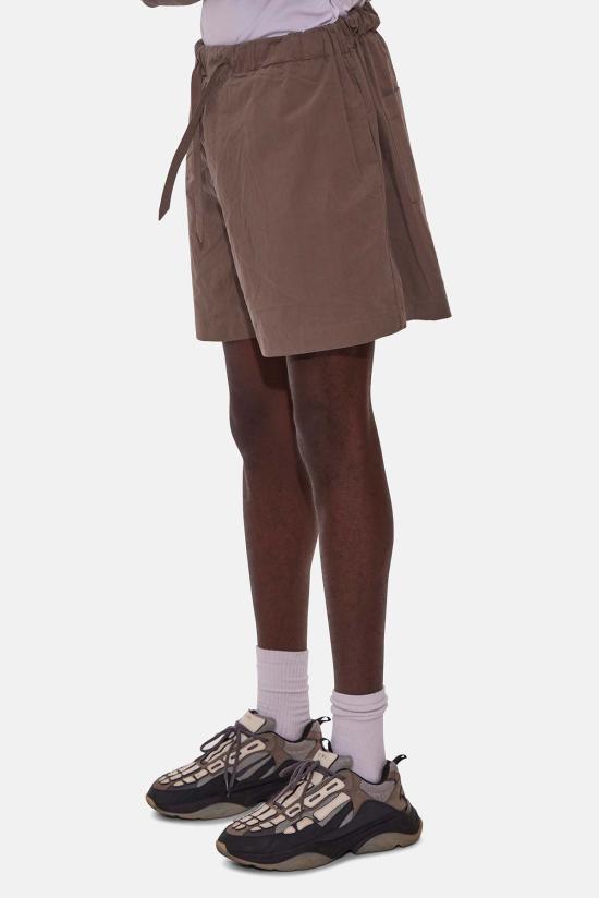  블루&크림 숏팬츠 팝린 숏 브라운 - BLUE&CREAM