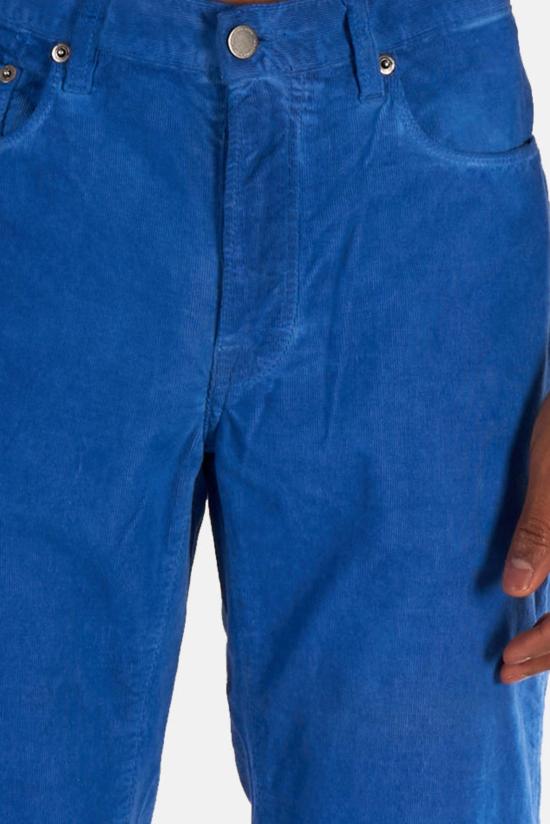  마시모 알바 스트레이트 팬츠 Massimo Alba 5 포켓 알룽가 팬츠 블루 - MASSIMO ALBA